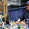 Custom painted sports figures